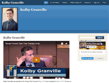 Tablet Screenshot of kolbygranville.com